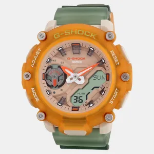 G-Shock Women Quartz Orange Dial Analog-Digital Resin Watch GMA-S2200PE-5ADR G1422