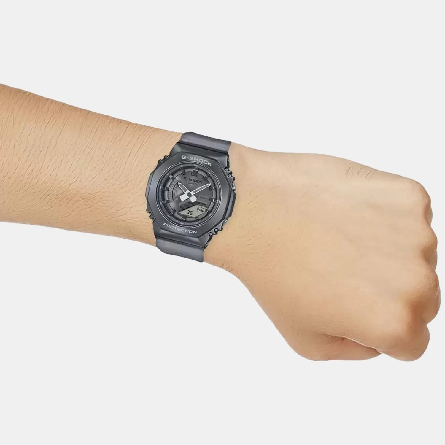 G-Shock Women's Analog-Digital Resin Watch G1221 - GM-S2100MF-1ADR
