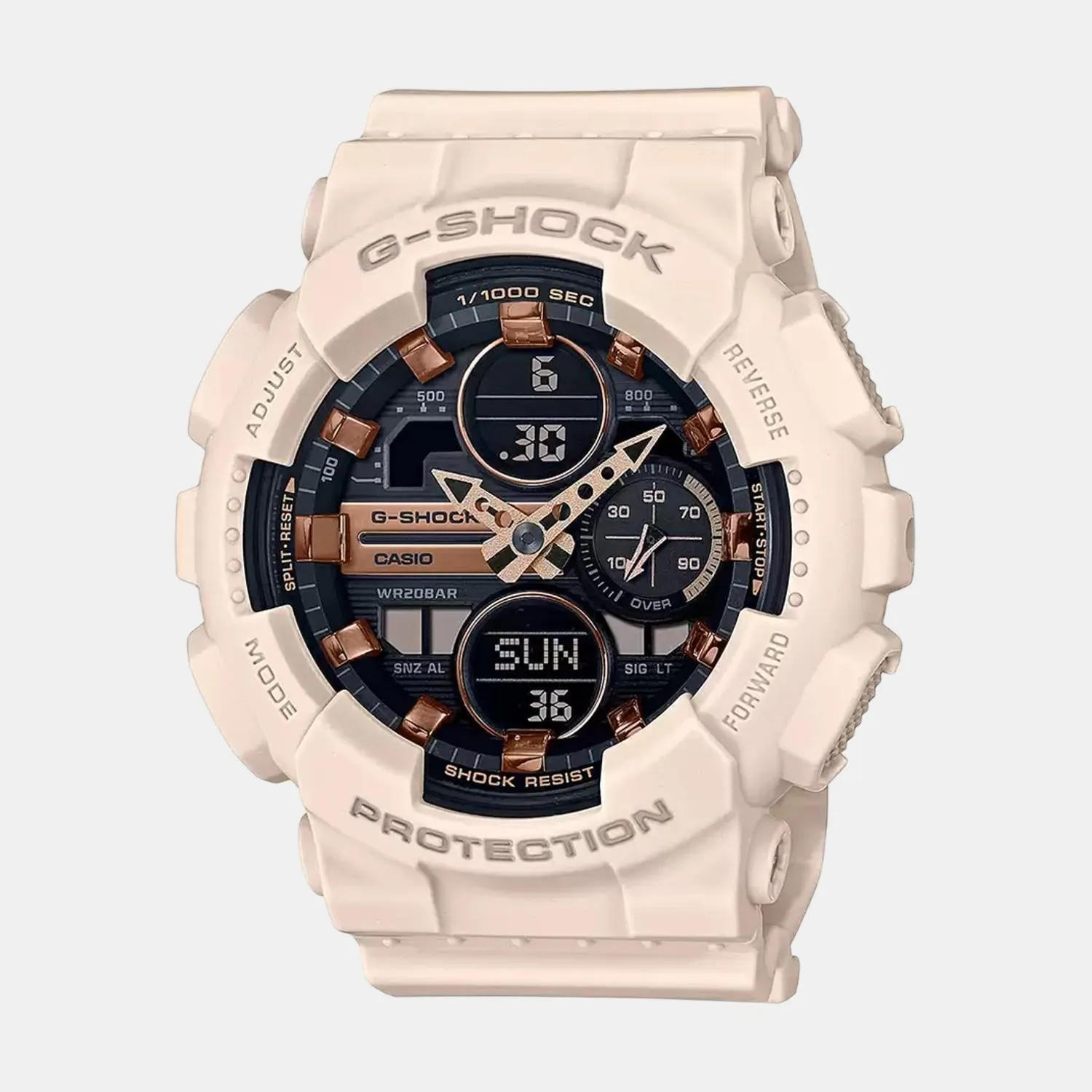 G-Shock Women's Pink Analog-Digital Resin Watch G1061 - GMA-S140M-4ADR