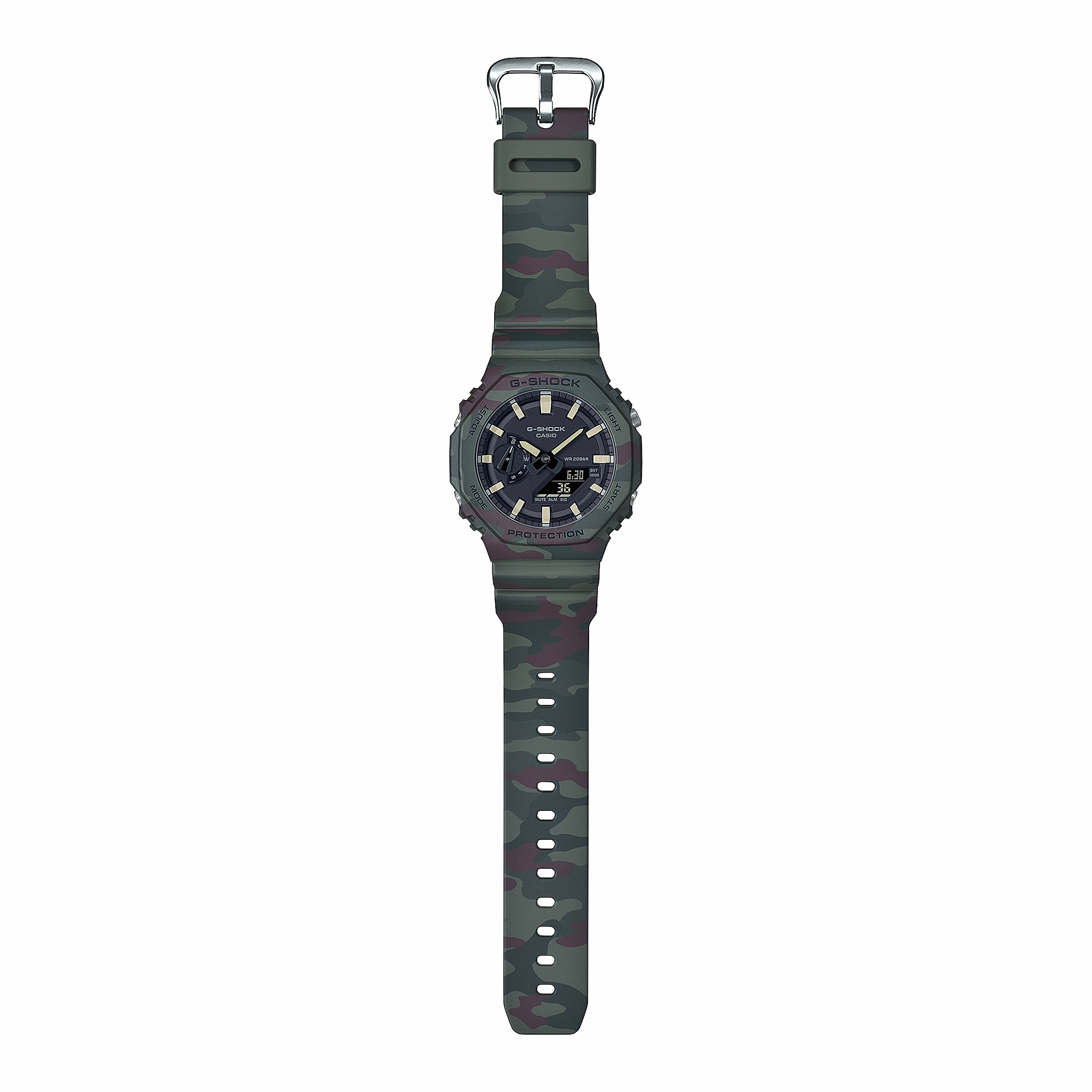 G-Shock 2100 Series Duo Digital Wild Explorer Mens Watch GAE2100WE-3A