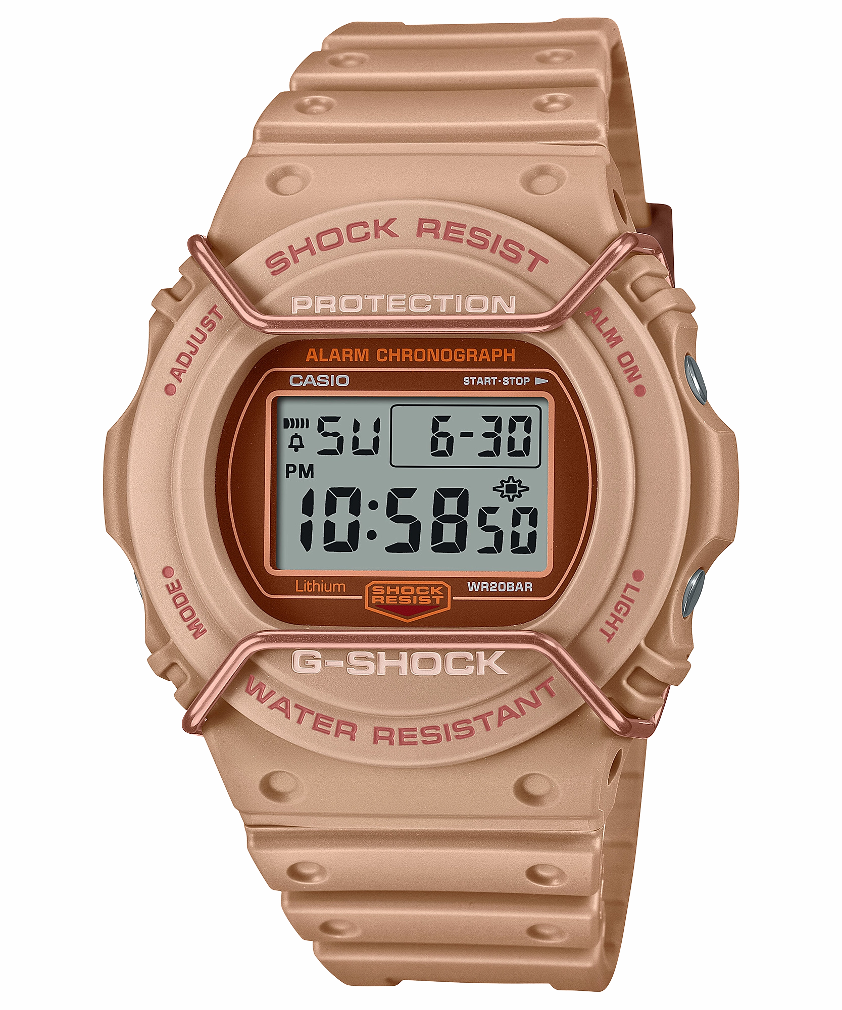 G-Shock 5700 Series Face Protector Natural Beige DW5700PT-5D