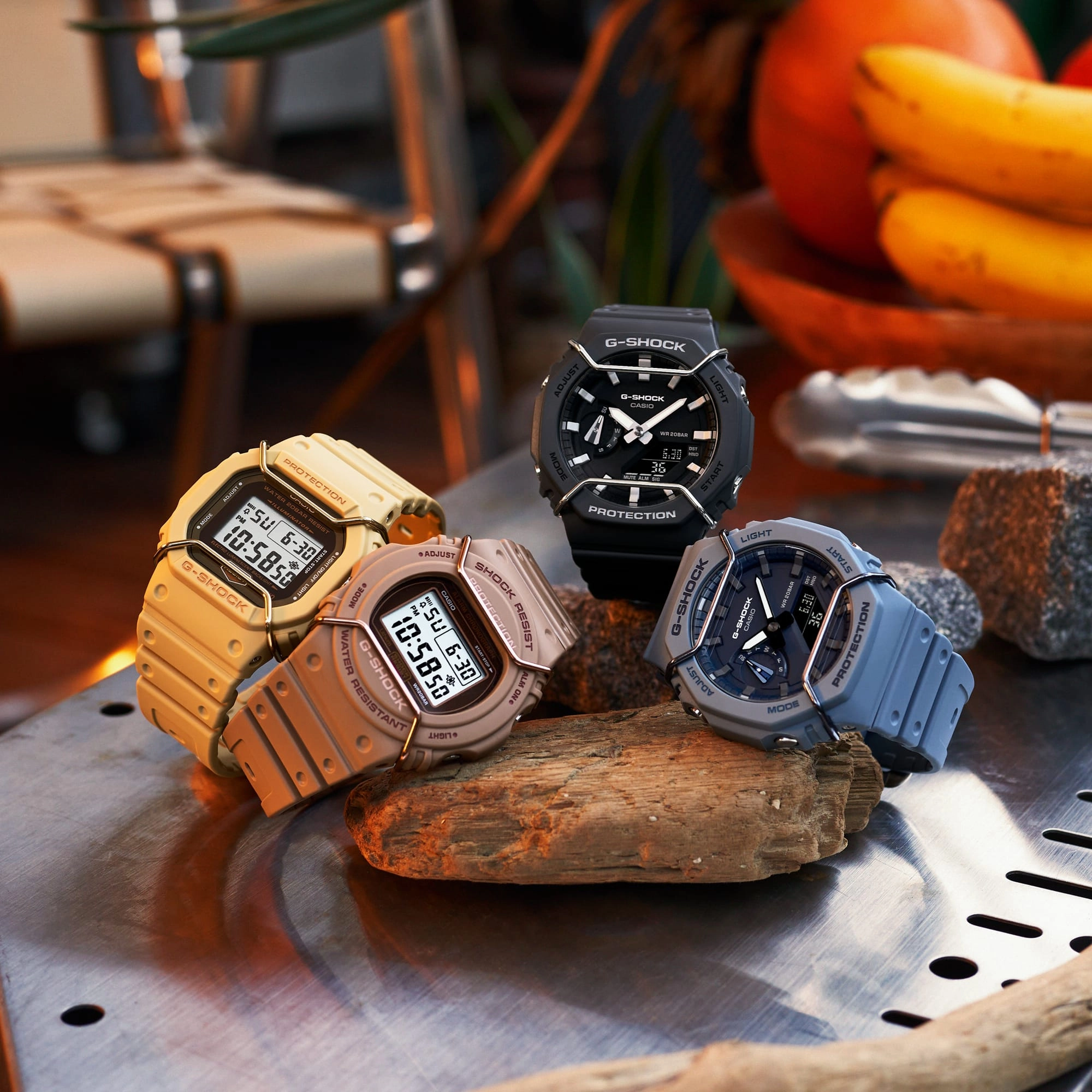 G-Shock 5700 Series Face Protector Natural Beige DW5700PT-5D