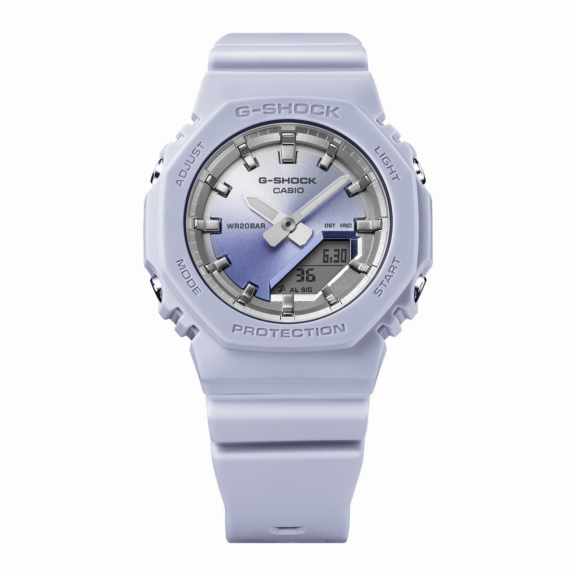 G-Shock Analog Digital White Resin Band Watch GMAP2100SG-2A