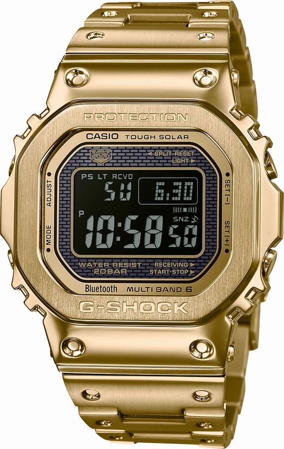 G-Shock Anniversary Gold All-Metal Masterpiece GMWB5000GD-9D