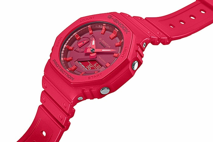 G-Shock Casio Red Carbon Core Guard GA2100-4A