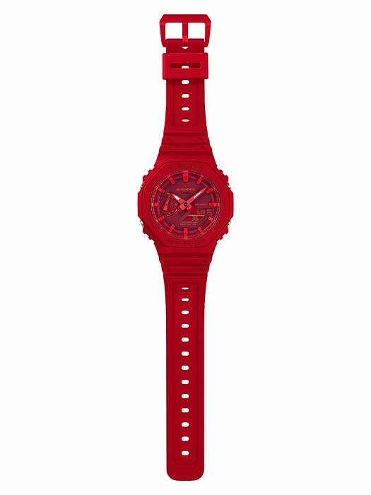 G-Shock Casio Red Carbon Core Guard GA2100-4A