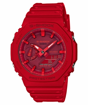 G-Shock Casio Red Carbon Core Guard GA2100-4A