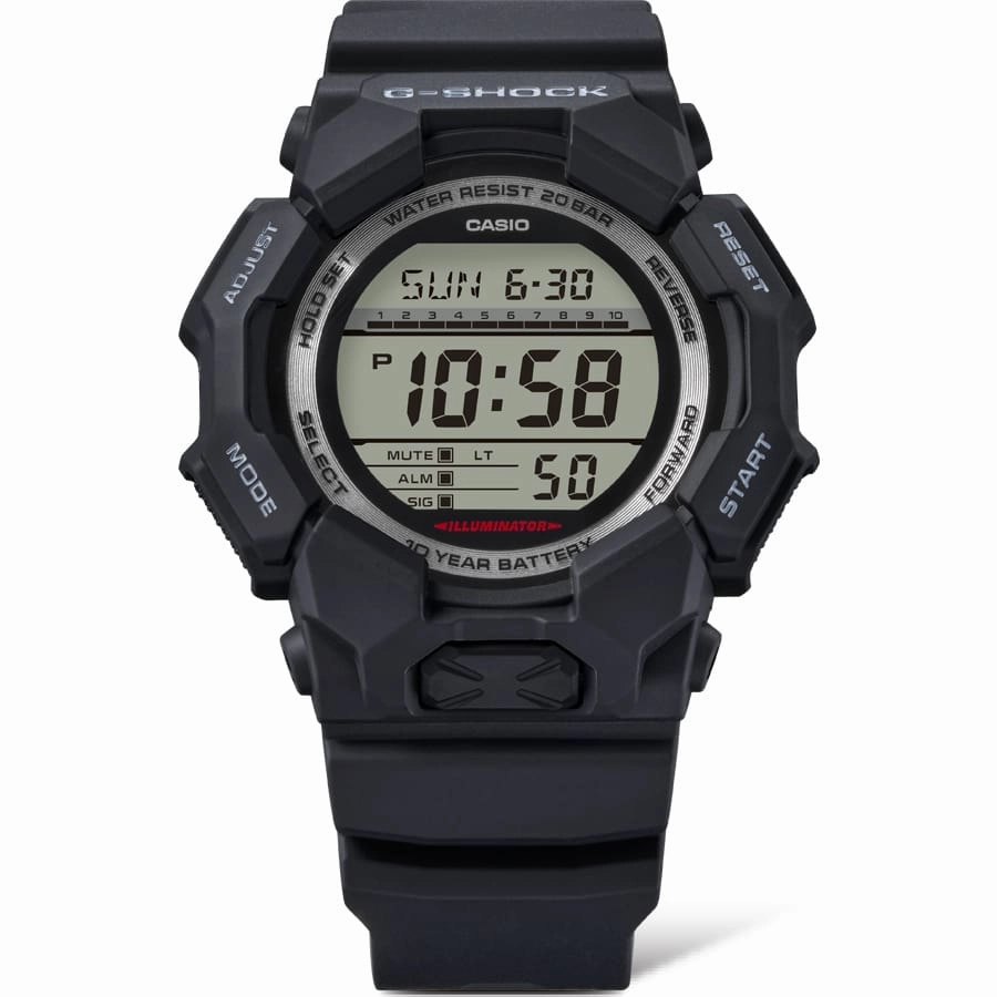 G-Shock Digital Black Resin Band Watch GD010-1D