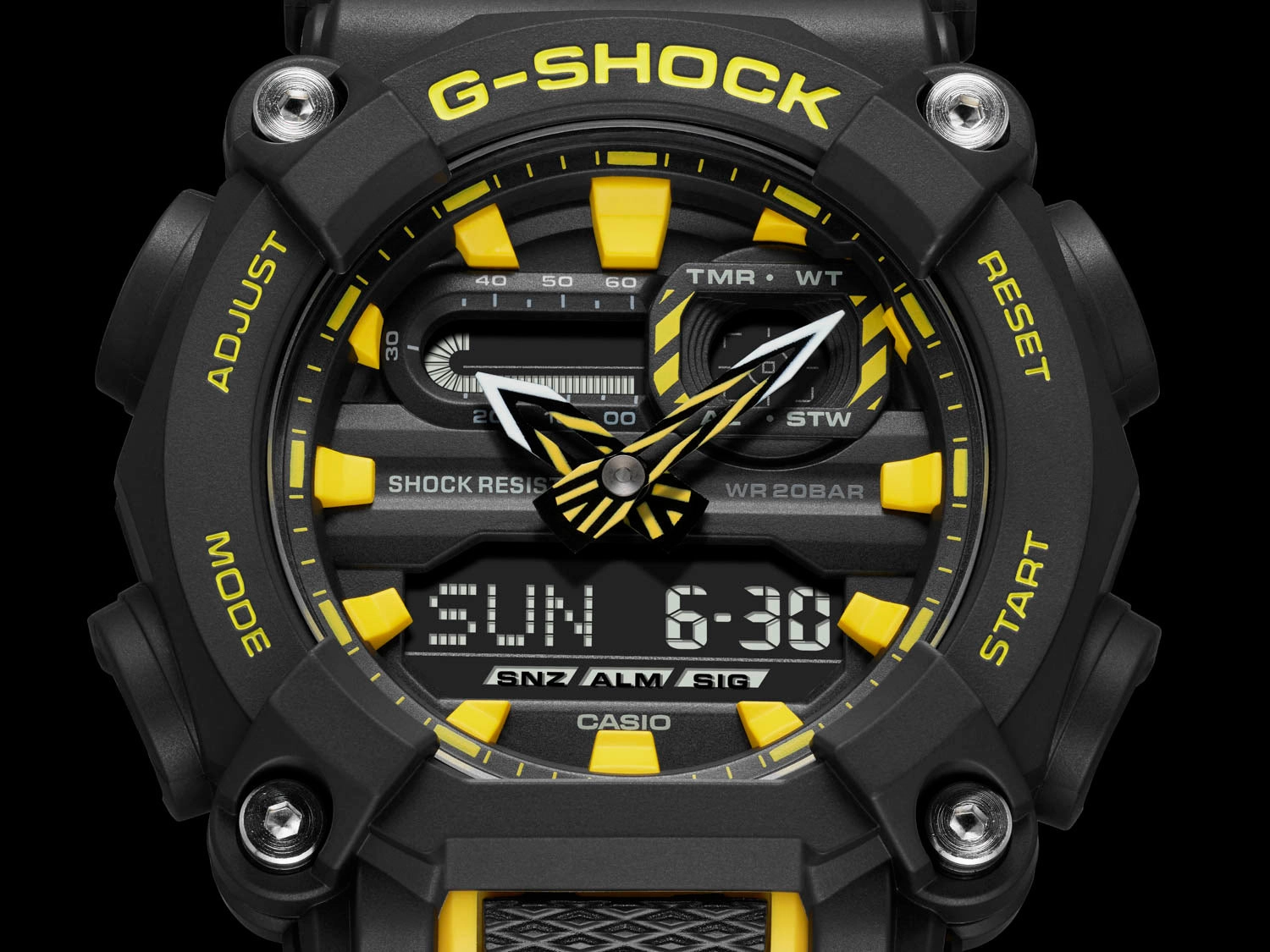 G-Shock DUO New Age Design Black Mens Watch GA900A-1A9