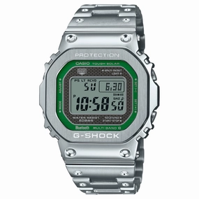 G-Shock Full Metal GMW-B5000 Series Solar Watch - Green and Grey Dial