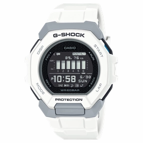 G-Shock G-Squad White Resin Band Watch GBD300-7D