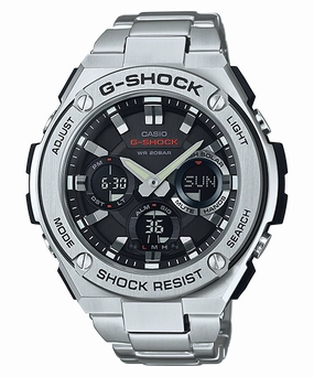 G-Shock G-Steel Solar-Powered Men's Resilient Watch GSTS110D-1A