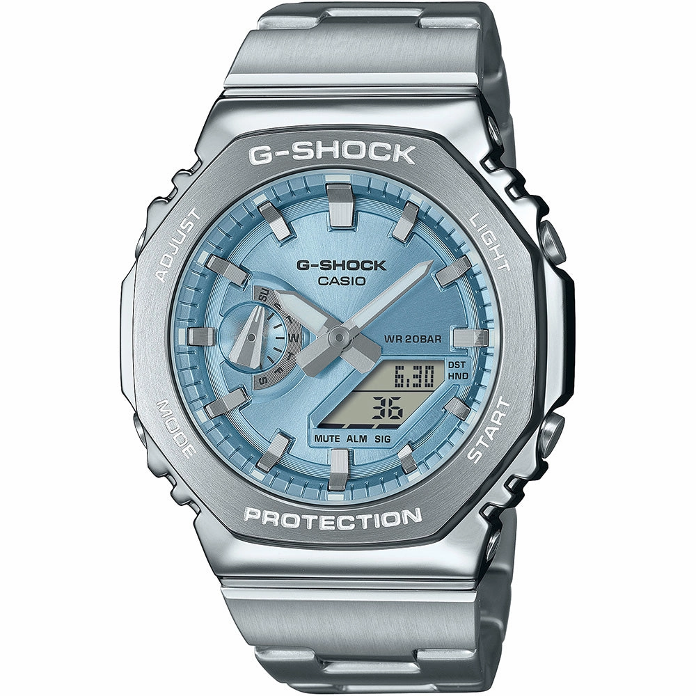 G-Shock GM2110D-2A G-Steel Metal Covered 'CasiOak'