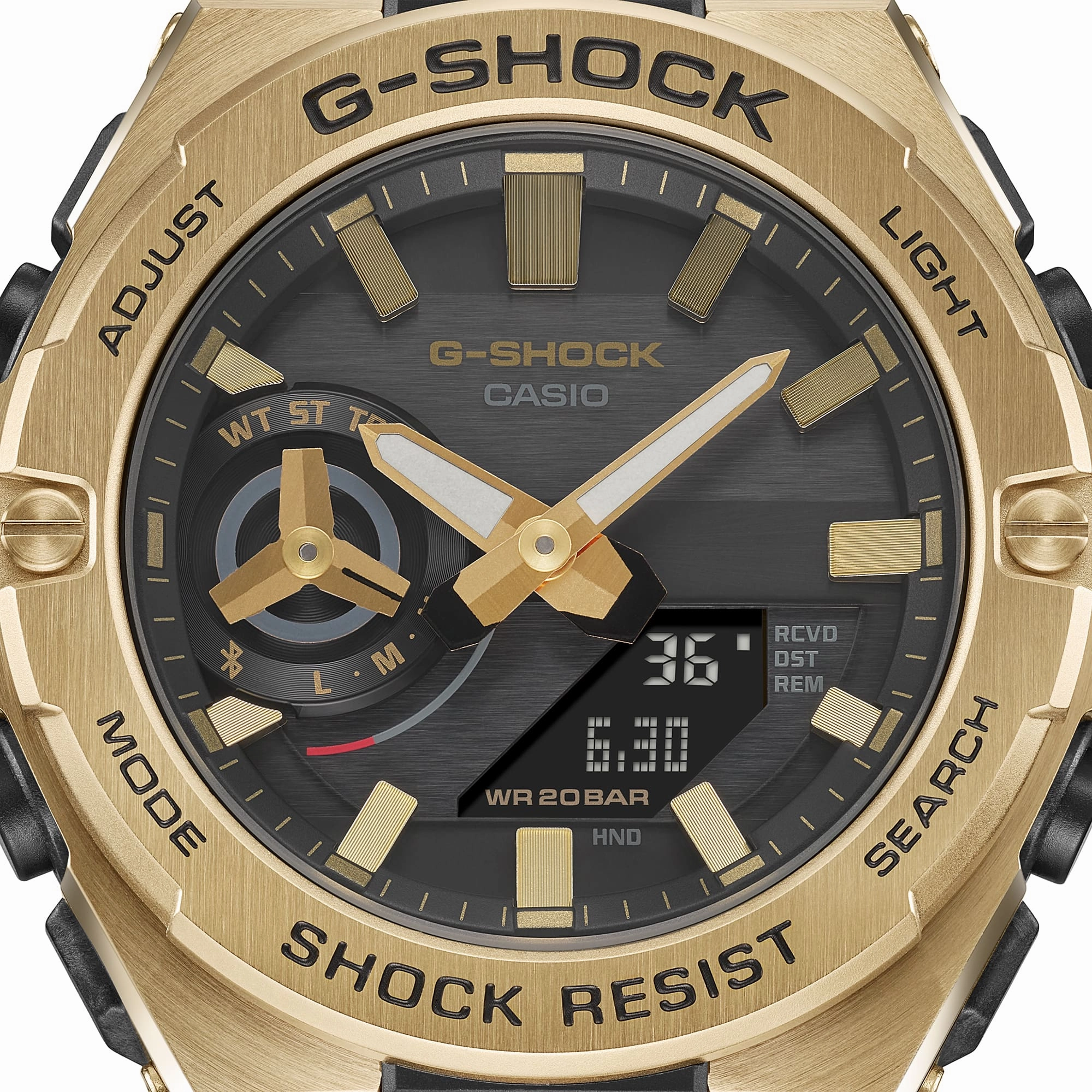 G-Shock Gold Stainless Steel Solar Watch GSTB500GD-9A