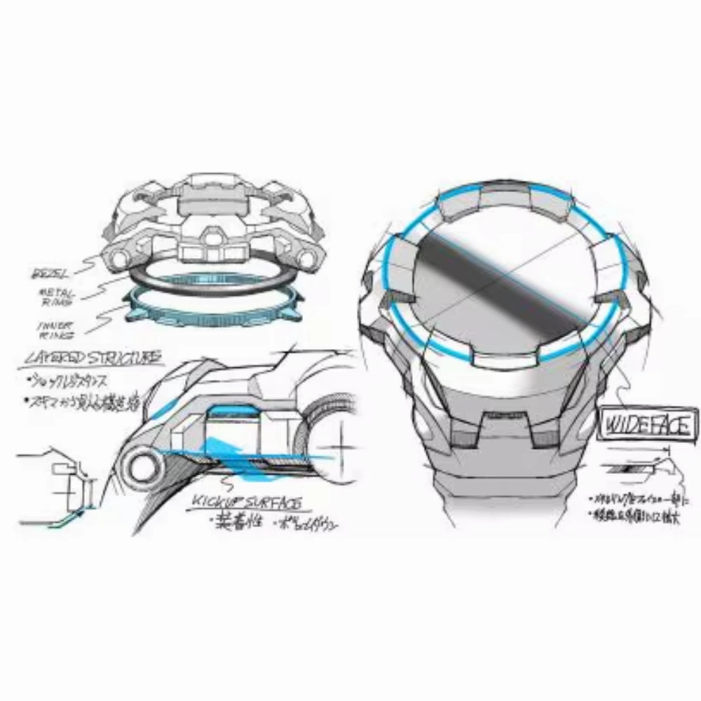 G-Shock Master of G-Air Gravitymaster - Black/Orange, GRB300-1A4