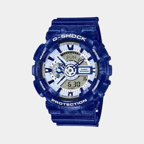 G-Shock Men's Analog-Digital Resin Watch G1258 - GA-110BWP-2ADR