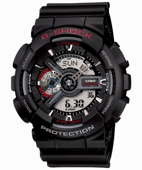 G-Shock World Time Analogue Digital Mens Watch GA110-1A