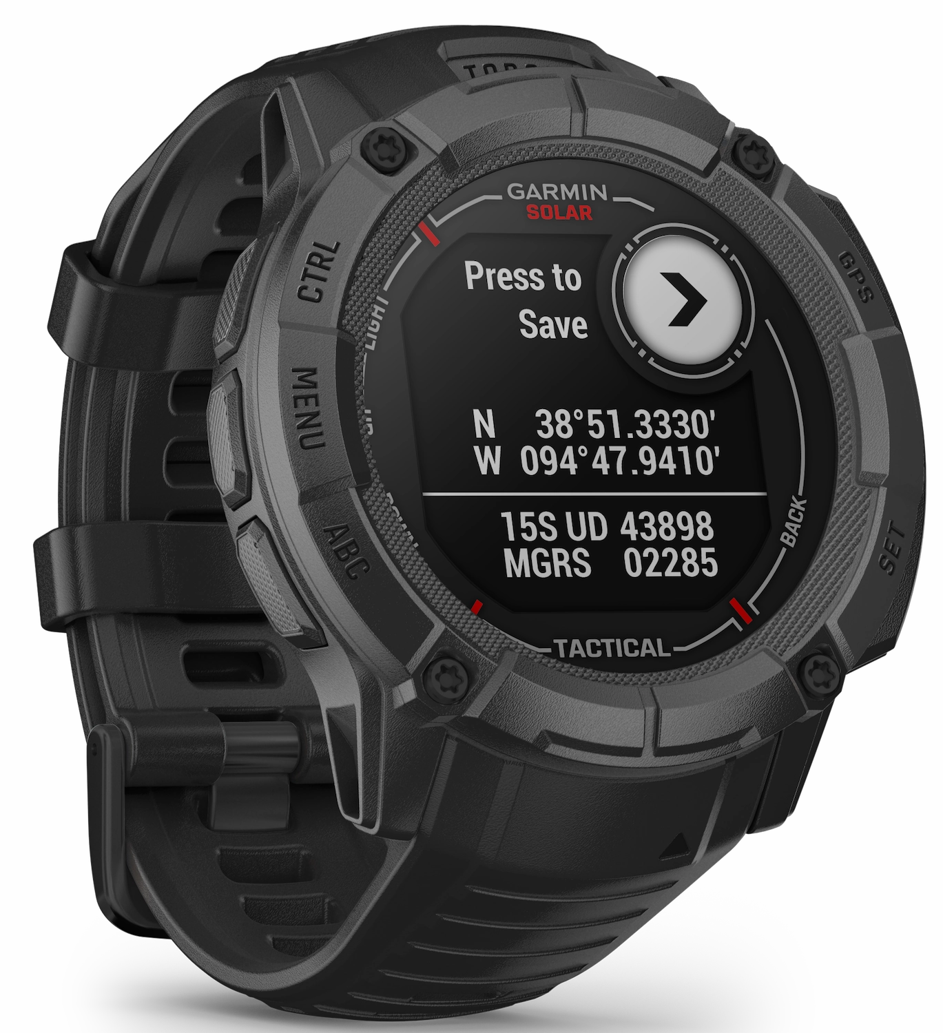 Garmin Instinct 2X Solar Tactical Edition Black D
