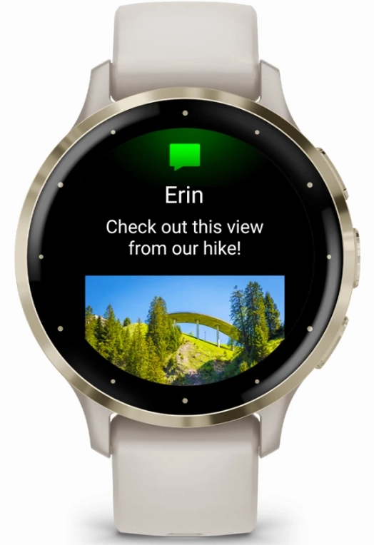 Garmin Venu 3S Soft Gold Smartwatch Watch
