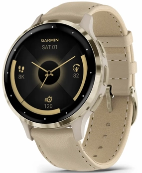 Garmin Venu 3S Soft Gold Smartwatch Watch