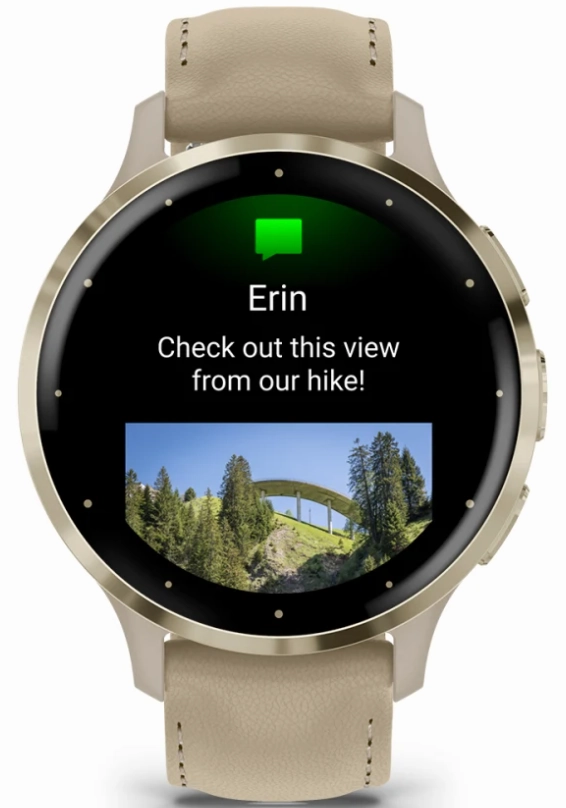 Garmin Venu 3S Soft Gold Smartwatch Watch