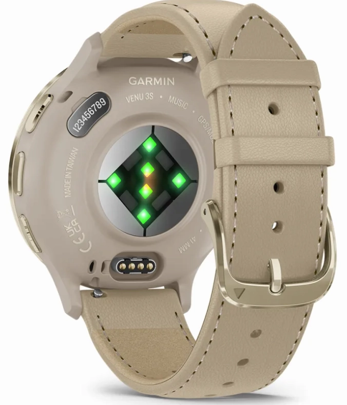 Garmin Venu 3S Soft Gold Smartwatch Watch
