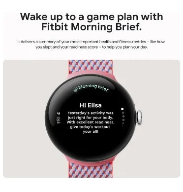 GOOGLE PIXEL WATCH 3 41MM MATTE BLACK/OBSIDIAN