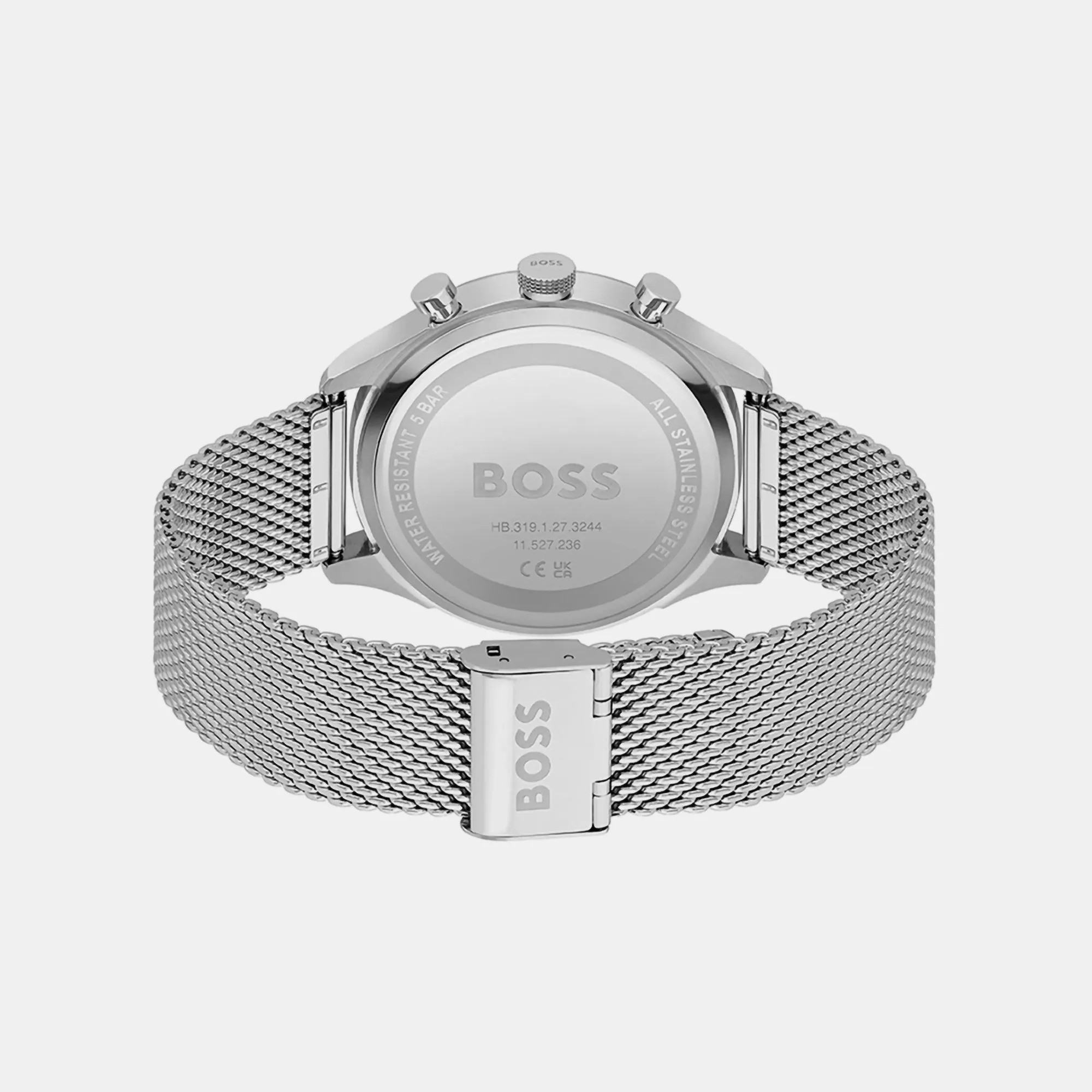 Gregor Men Blue Chronograph Mesh Watch 1514052