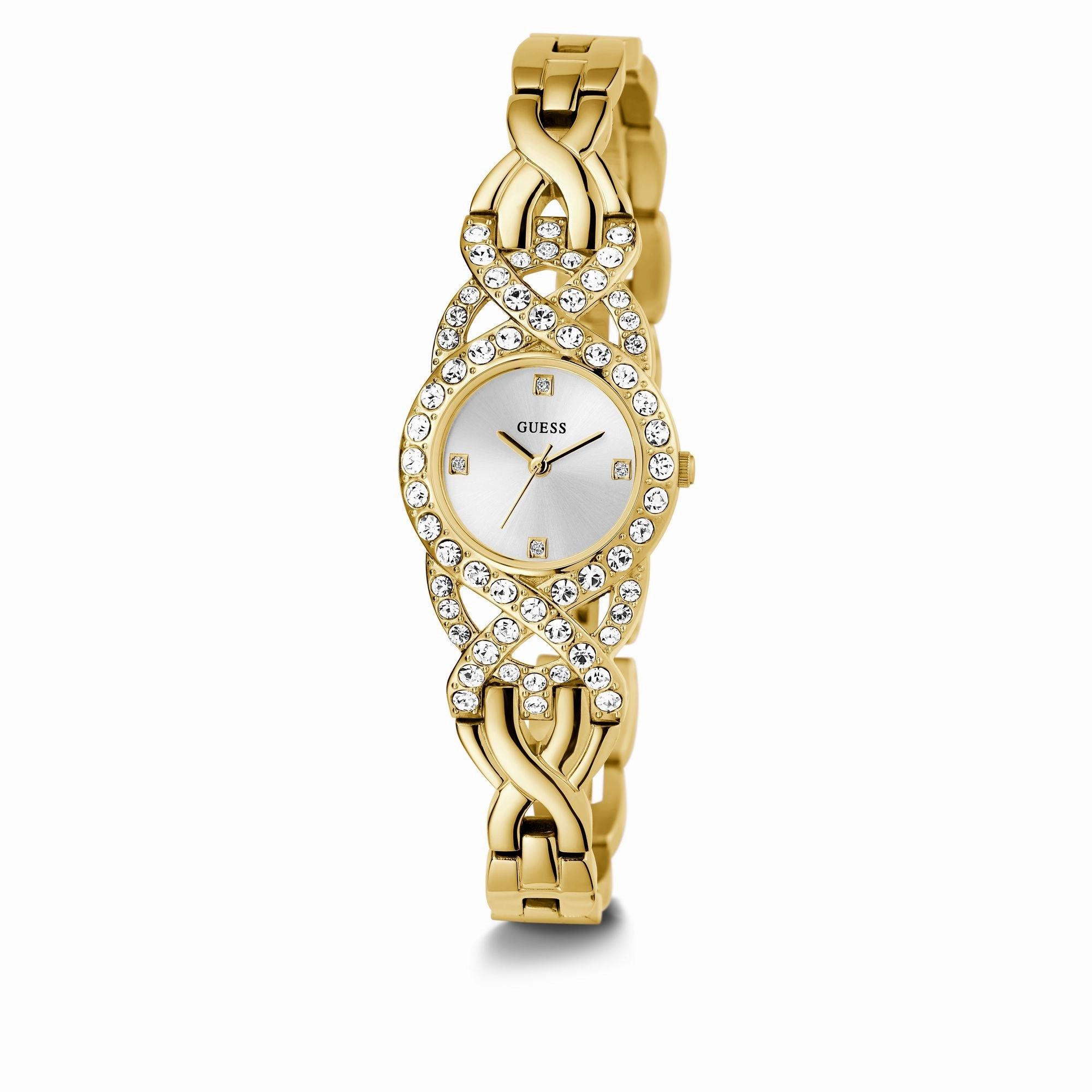 Guess Adorn Gold-Tone Analog Watch GW0682L2