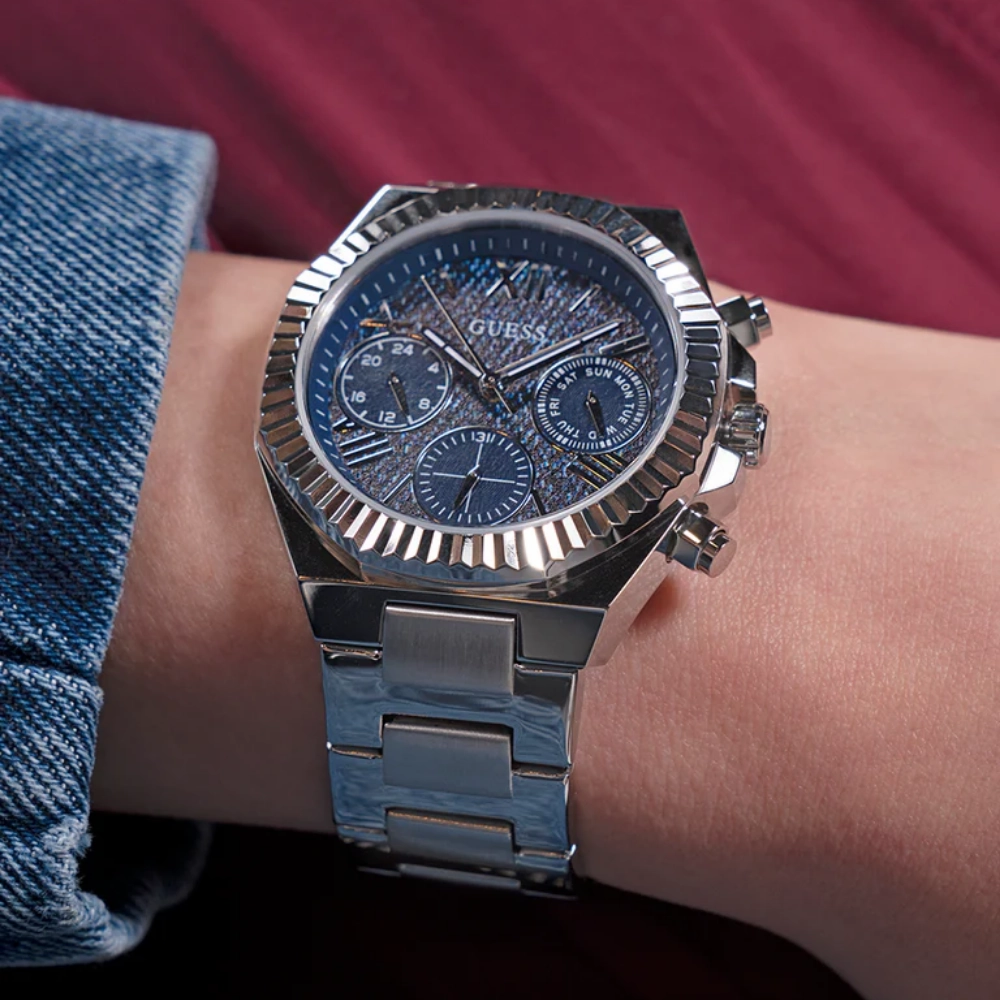 Guess Analog Stainless Steel Strap Men Watch GW0769 Series