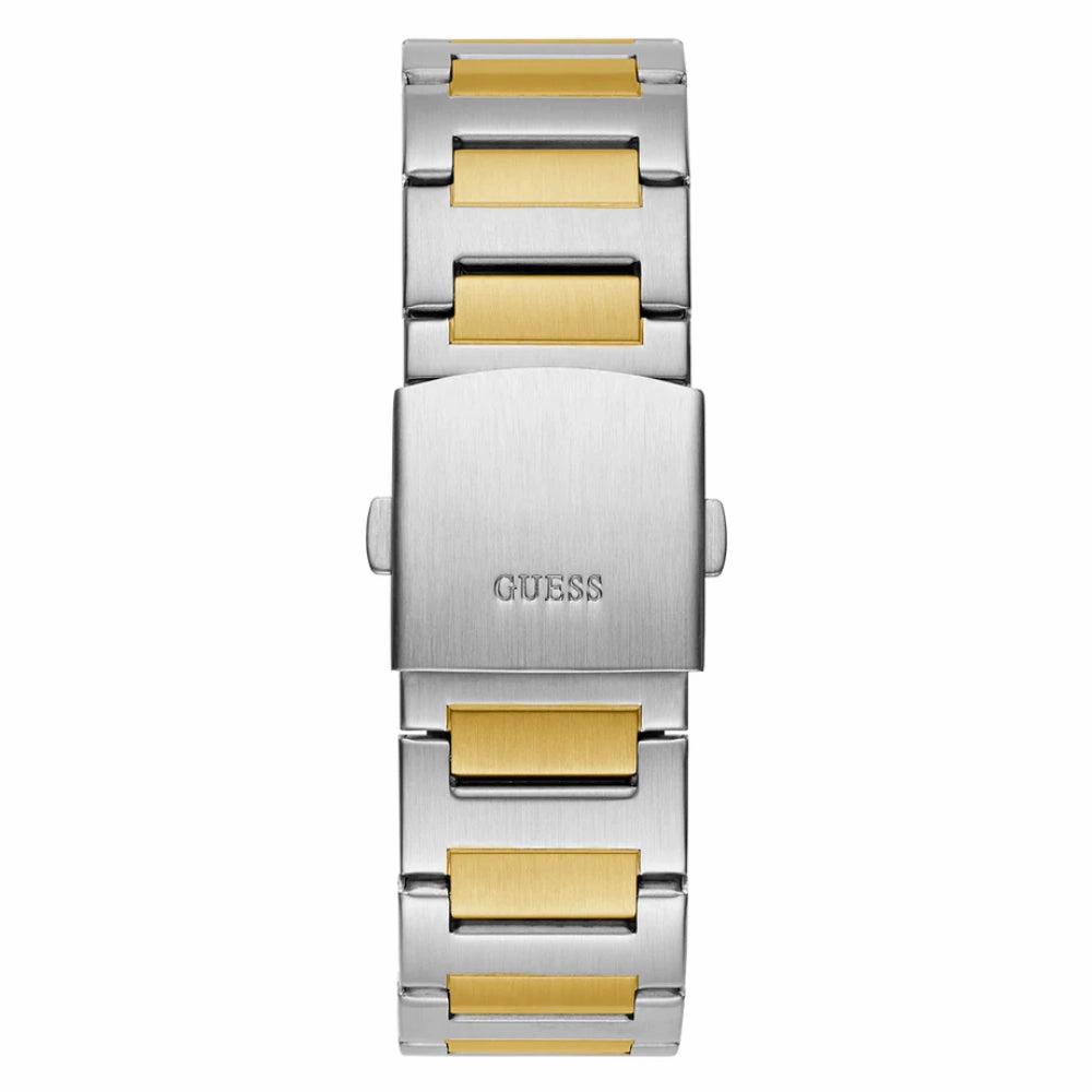Guess Analog Two-Tone Stainless Steel Strap Men Watch GW0795G1