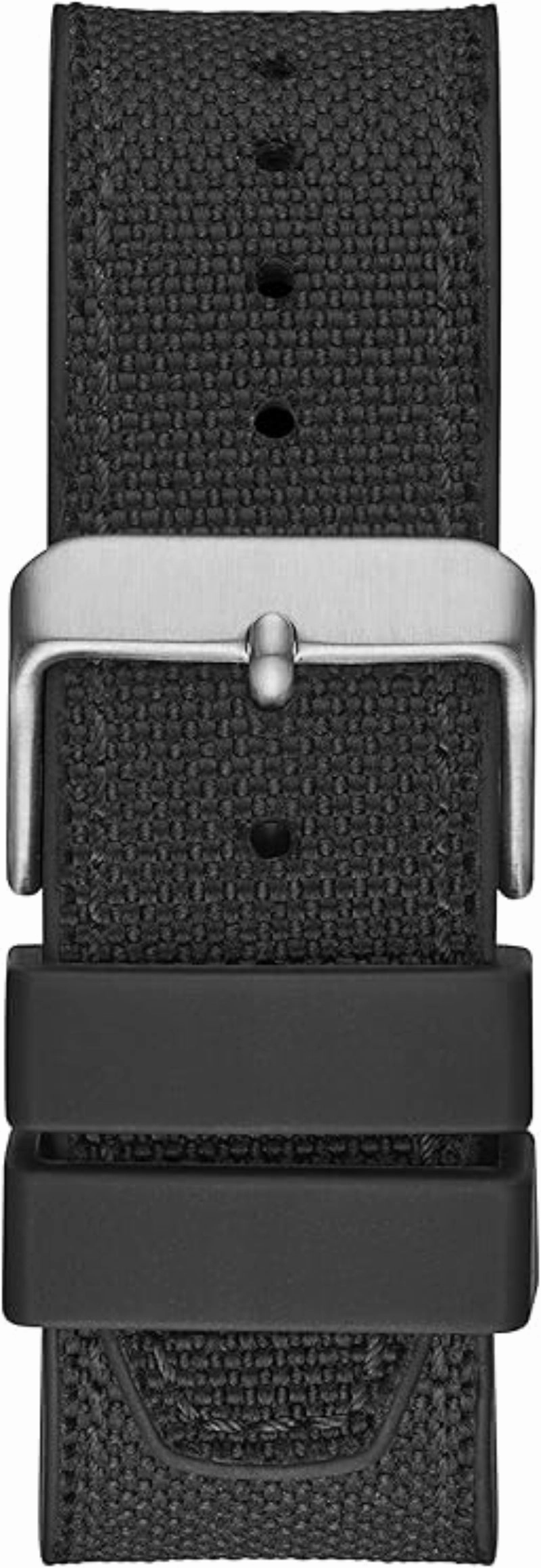 Guess Black Dial Fabric Strap Watch GW0206G1