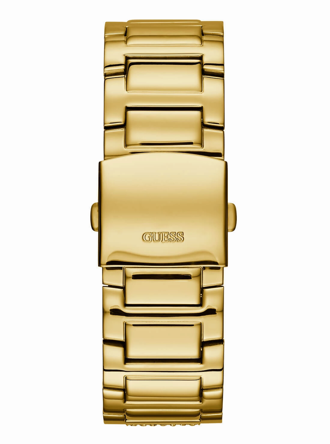 Guess Frontier Gold Dial Gold Tone Multi-function Watch W0799G2