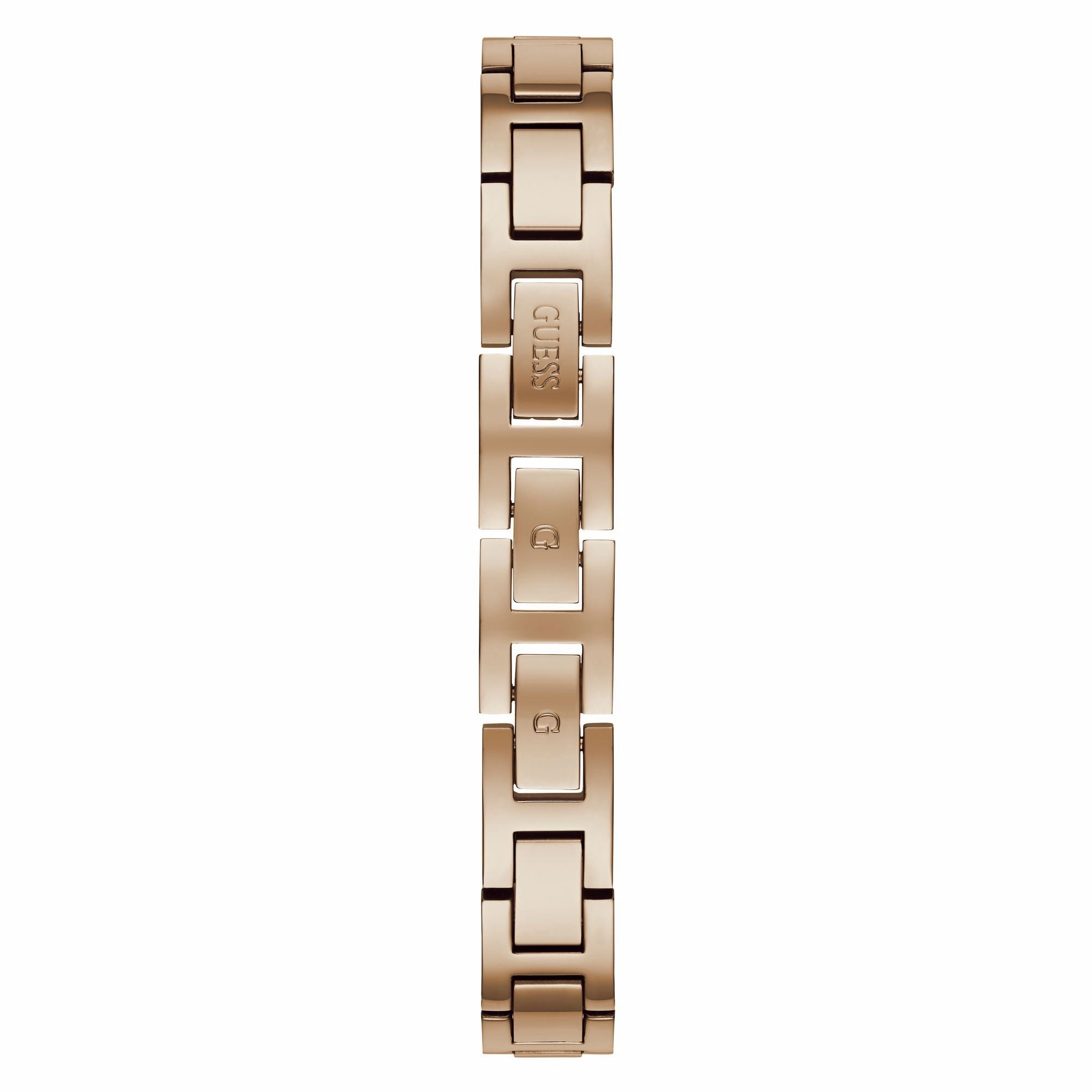 GUESS Ladies Rose Gold Tone Analog Watch GW0022L3