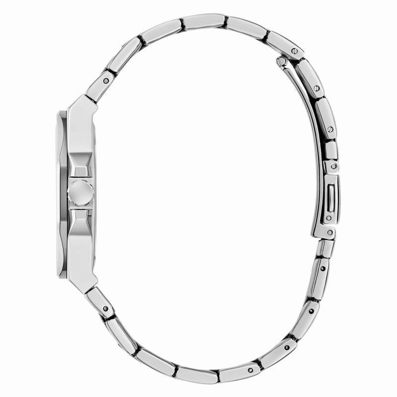 Guess Ladies Silver Tone Analog Watch