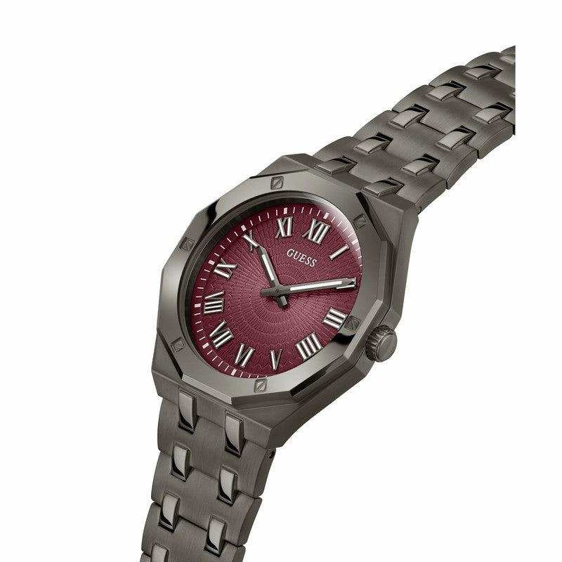 Guess Mens Gunmetal Tone Analog Watch GW0575G5
