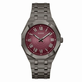 Guess Mens Gunmetal Tone Analog Watch GW0575G5
