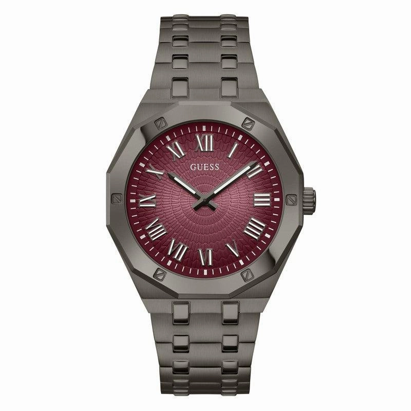 Guess Mens Gunmetal Tone Analog Watch GW0575G5