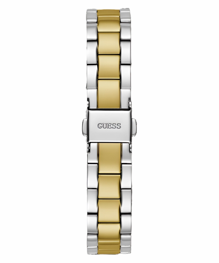 Guess Mini Luna Blue Dial Two Tone Stainless Steel Watch GW0687L4