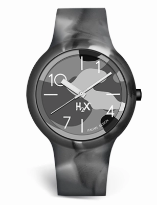 H2X - One 43mm (Orologio con 4 cifre arabe, 12 colori disponibili)