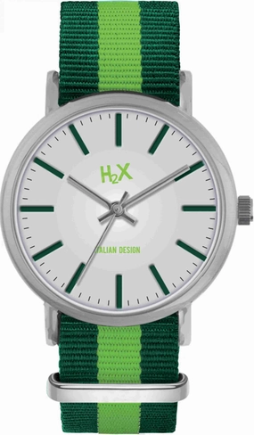 H2X Tidy 39mm Verde Unisex cod. P-FA415XI4