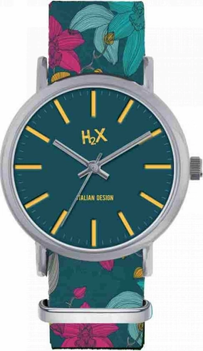 H2X Tidy 39mm Verde Unisex cod. P-FA415XS1