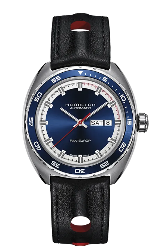 HAMILTON AMERICAN CLASSIC PAN EUROP DAY DATE AUTO H35405741