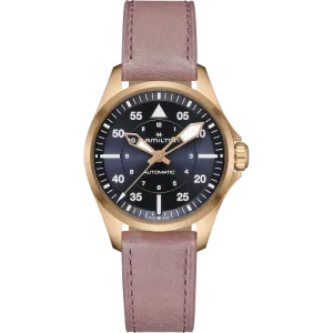 HAMILTON - KHAKI AVIATION PILOT AUTO H76245840