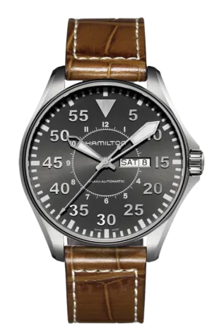 HAMILTON Khaki Aviation Pilot Day Date Auto H64715885