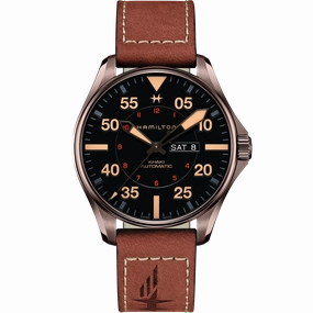 Hamilton Men's H64705531 Khaki Pilot 46mm Automatic Watch