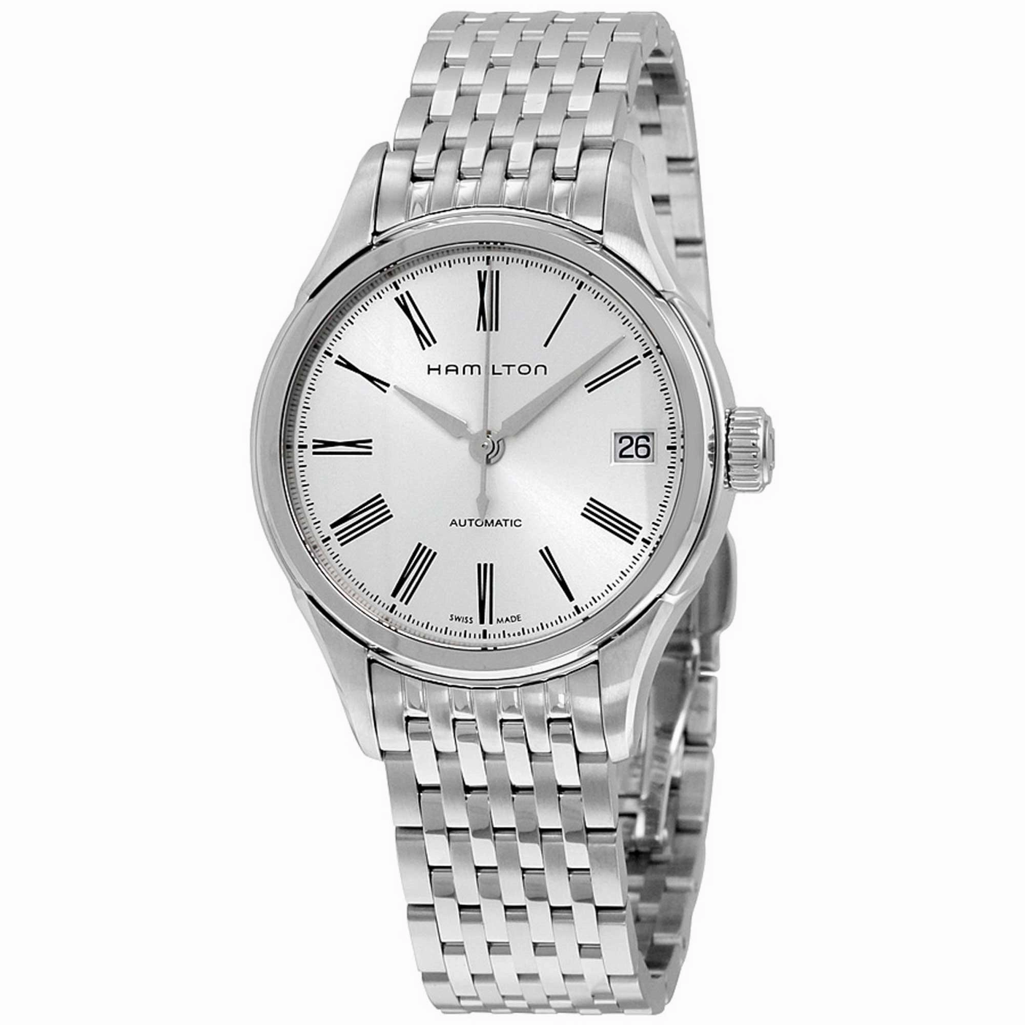 Hamilton Women's Watch - American Classic Valiant Auto Silver Tone Dial | H39415154