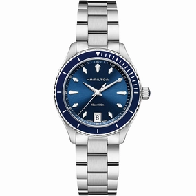 Hamilton Women's Watch - Jazzmaster Seaview Date Display Steel Bracelet | H37451141