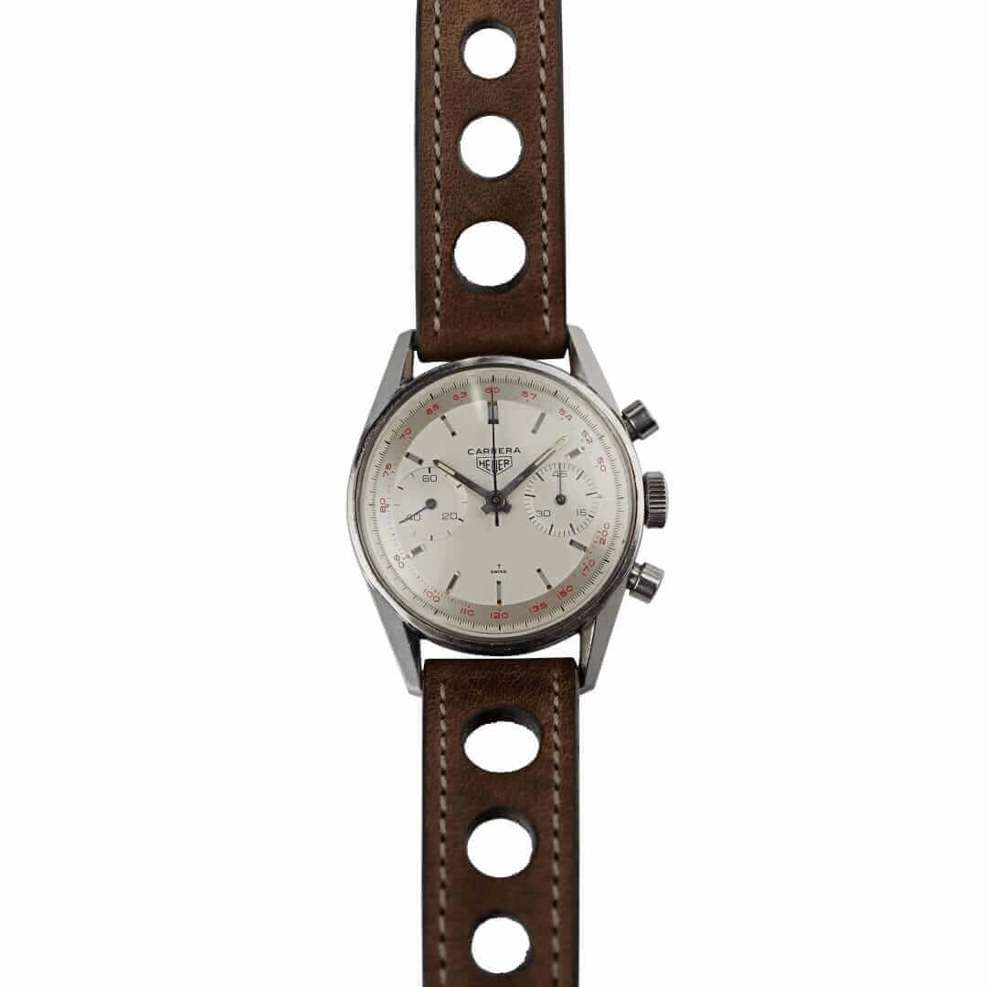 Heuer Carrera 3647T 'Red Tachymetre' Men's Vintage Watch