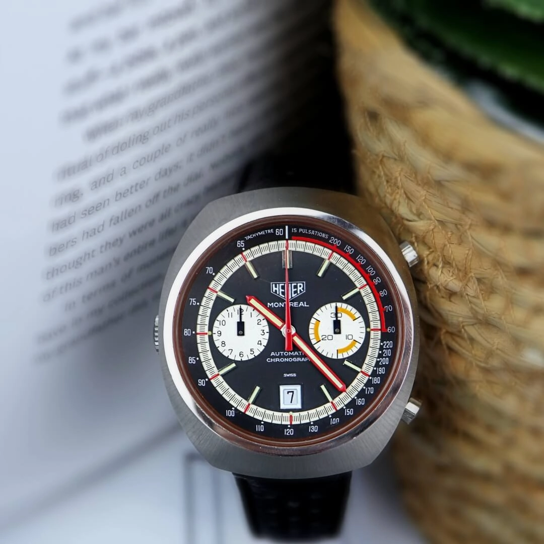 Heuer Montreal Ref. 110503N NOS, 1972 Men's Vintage Watch